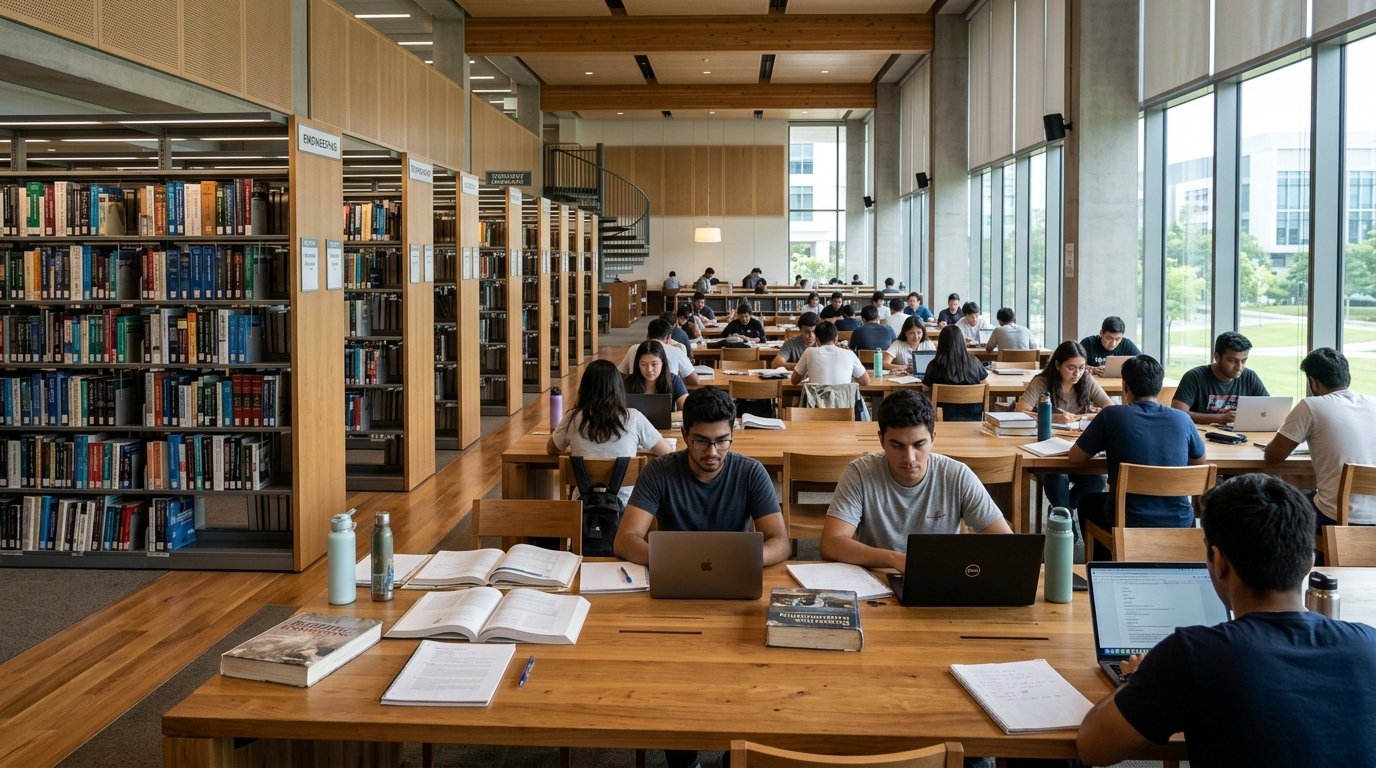 Central Engineering Library & Digital Reading Hall